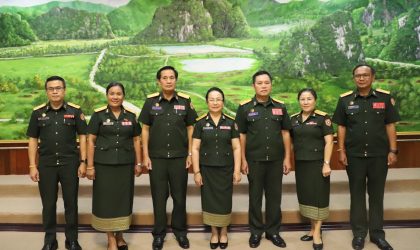 ກະຊວງປ້ອງກັນປະເທດ ປະກາດເລື່ອນຊັ້ນນາຍທະຫານພັນເອກ ເປັນ ພົນຈັດຕະວາ 7 ສະຫາຍ ຍິງ 3 ສະຫາຍ