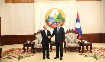 ນາຍົກລັດຖະມົນຕີ ຕ້ອນຮັບປະທານອົງການຕ້ານການສໍ້ລາດບັງຫລວງແຫ່ງຣາຊະອານາຈັກກຳປູເຈຍ ເຂົ້າຢ້ຽມຂໍ່ານັບ