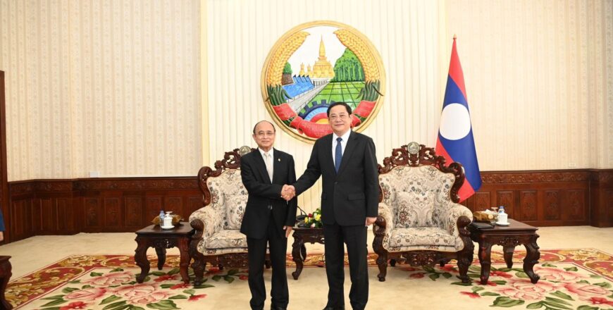 ນາຍົກລັດຖະມົນຕີ ຕ້ອນຮັບປະທານອົງການຕ້ານການສໍ້ລາດບັງຫລວງແຫ່ງຣາຊະອານາຈັກກຳປູເຈຍ ເຂົ້າຢ້ຽມຂໍ່ານັບ