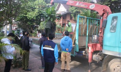 ຫລວງພະບາງ ກວດກາ ແລະ ແກ້ໄຂບັນຫາສິ່ງກີດຂວາງ ພ້ອມເຮັດບົດບັນທຶກກັບຜູ້ປະກອບການ