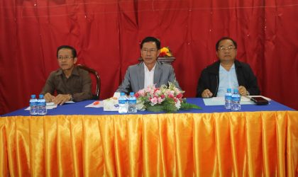 ສສຊ ລົງພົບປະອົງການປົກຄອງ ເມືອງໝື່ນ