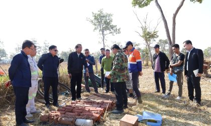 ຄວາມຄືບໜ້າການກວດກາສະພາບດິບຍຸບຕົວ ຢູ່ເຂດ ບ້ານປາກເປັ່ງ ເມືອງທ່າແຂກ ແຂວງຄໍາມ່ວນ