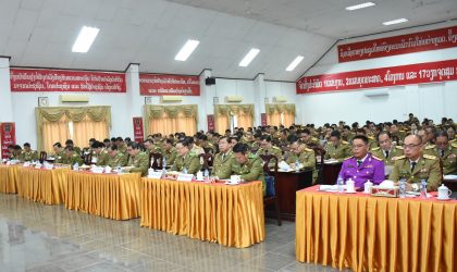 ປີ 2024ຜ່ານມາ ທົ່ວປະເທດມີຄະດີອາຊະຍາກຳ 8,083 ເລື່ອງ ຈັບຜູ້ຖືກຫາໄດ້ 10,700 ກວ່າຄົນ