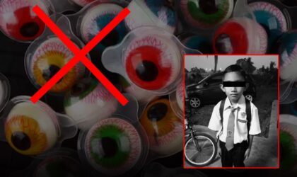 ມາເລເຊຍ ສັ່ງຫ້າມໂຄສະນາຂາຍເຂົ້າໜົມຮູບ ແກ່ນຕາ ໃນອອນລາຍພາຍຫລັງມີເຫດການເດັກເສຍຊີວິດ