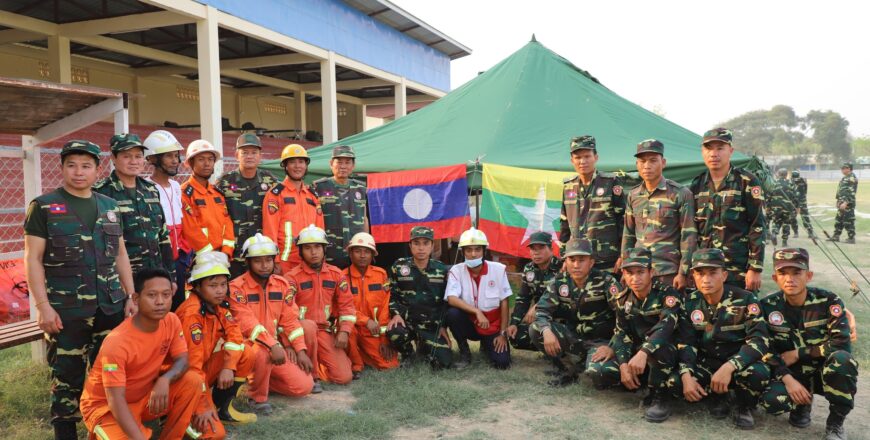 ກອງທັບປະຊາຊົນລາວ ສືບຕໍ່ຊ່ວຍເຫຼືອ ແລະ ໃຫ້ການປິ່ນປົວປະຊາຊົນ ຊາວມຽນມາ ຢູ່ເມືອງເຈົາແຊ ແຂວງມອນດາເລ