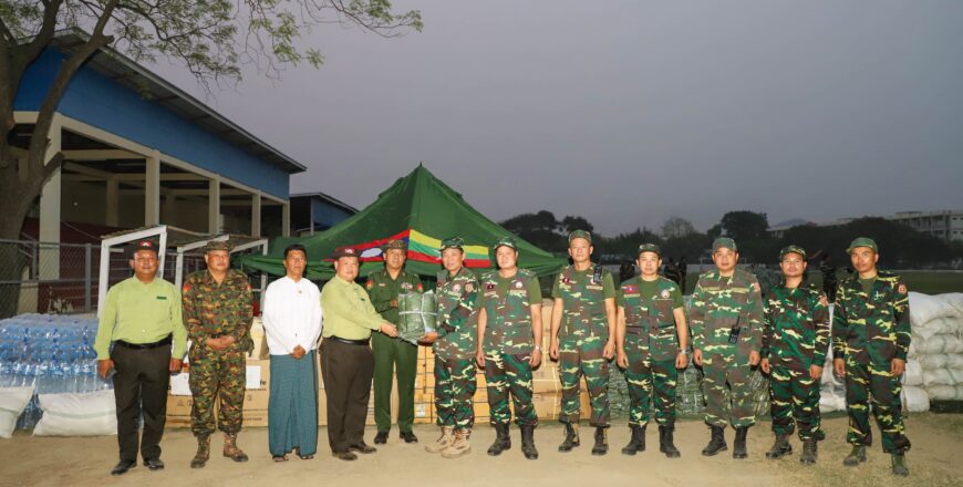 ມອບເຄື່ອງຊ່ວຍເຫລືອ ໃຫ້ອົງການເມືອງ ເຈົາແຊ ແຂວງມອນດາເລ ສສ ມຽນມາ ມອບເຄື່ອງຊ່ວຍເຫລືອ ໃຫ້ອົງການເມືອງ ເຈົາແຊ ແຂວງມອນດາເລ ສສ ມຽນມາ