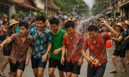 ການແຕ່ງຕົວໄວໜຸ່ມລາວຍຸກໃໝ່ເປັນເລື່ອງຂອງສິດ ແຕ່ຄວນໃຫ້ເໝາະສົມ ໃນການຫຼິ້ນບຸນຫົດນ້ຳ