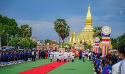 ພິທີຊາປະນະກິດສະຣິຣະສັງຂານພະອາຈານໃຫຍ່ ມະຫາບຸນມາ ສິມມາພົມ