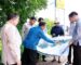 ຮອງລັດຖະມົນຕີກະຊວງກະສິກໍາ ແລະ ປ່າໄມ້ ລົງຕິດຕາມວຽກງານ ຕ້ານແລ້ງ-ຕ້ານຖ້ວມ ຢູ່ນະຄອນຫລວງວຽງຈັນ
