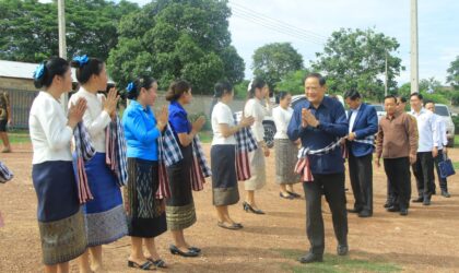 ນາຍົກລັດຖະມົນຕີ ຢ້ຽມຢາມ ຈຸດສຸມຜາສັງ ເມືອງເຟືອງ ແຂວງວຽງຈັນ