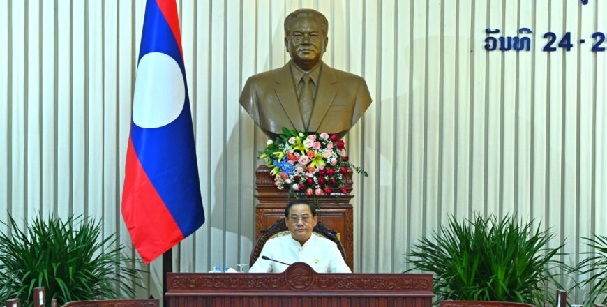 ກອງປະຊຸມລັດຖະບານປະຈຳເດືອນ ມິຖຸນາ 2025 ພິຈາລະນາແຜນກຽມຮັບມືໄພພິບັດ ແລະ ການສ້ອມແປງທາງ