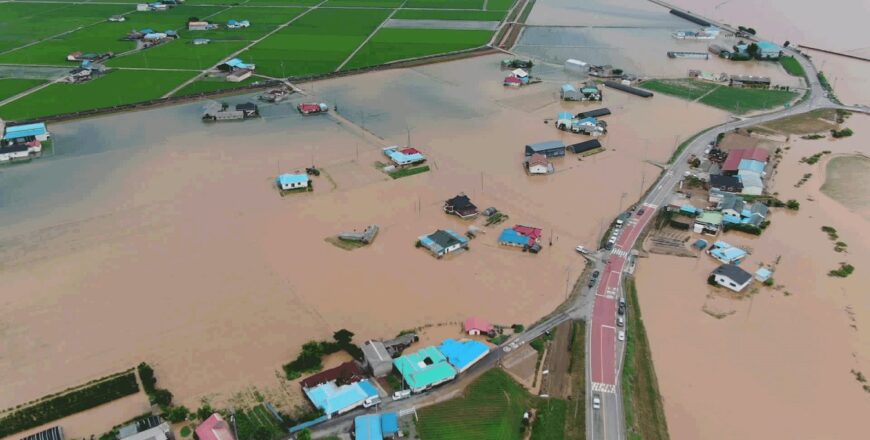 ນ້ຳຖ້ວມໃຫຍ່ຢູ່ ສ.ເກົາຫລີ ເສຍຊີວິດແລ້ວ 4 ຄົນ ຫລາຍກວ່າ 5,000 ຄົນຕ້ອງອົບພະຍົບ