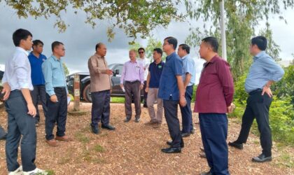 ຮອງເຈົ້າຄອງ ນວ ລົງຕິດຕາມ ແລະ ກວດກາສະພາບຄອງລະບາຍນໍ້າ ຢູ່ ເມືອງ ໄຊເສດຖາ