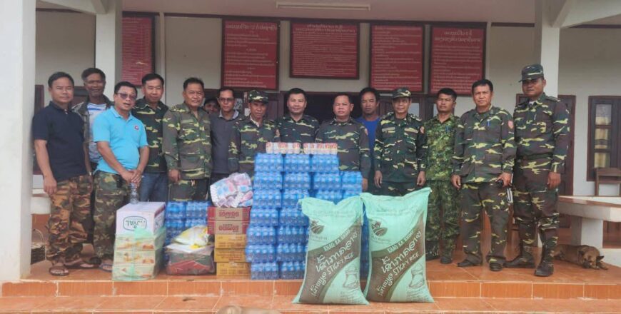 ການນຳເມືອງມຸນລະປາໂມກ ລົງເຄືອນໄຫວຕິດຕາມ, ຊຸກຍູ້ວຽກງານ ປກຊ-ປກສ ຢູ່ເຂດຊາຍແດນ ລາວ-ກຳປູເຈຍ -ໄທ