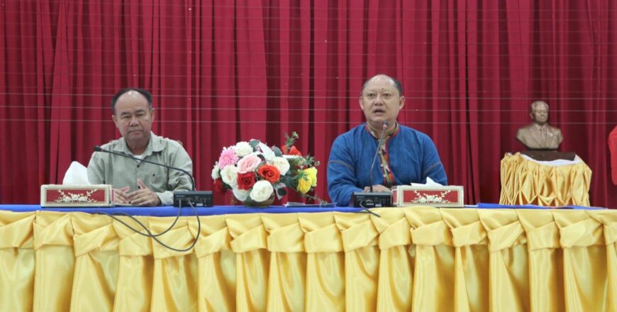 ສຶກສາອົບຮົມ ປະຊາຊົນ 59 ຄອບຄົວ ບຸກລຸກປ່າໄມ້ ແລະ ທີ່ດິນເຂດປ່າສະຫງວນແຫ່ງຊາດພູຊ້າງແຫ່
