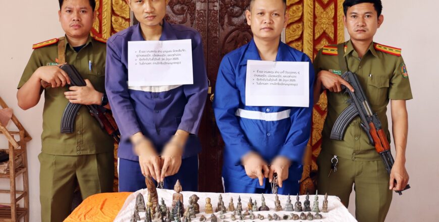 ຈັບຕົວຊາຍໜຸ່ມ 2 ຄົນ ກໍ່ເຫດລັກພຣະພຸດທະຮູບ ຍ້ອນ ຕິດການພະນັນເກມອອນລາຍ