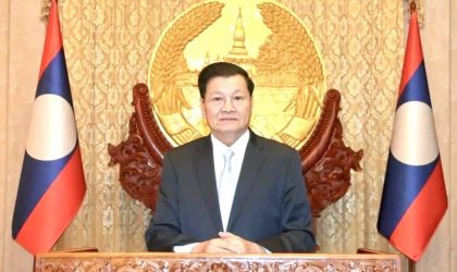 ປະທານປະເທດ ສົ່ງສານອວຍພອນວັນຊາດ ສປ ຈີນ ຄົບຮອບ 76 ປີ