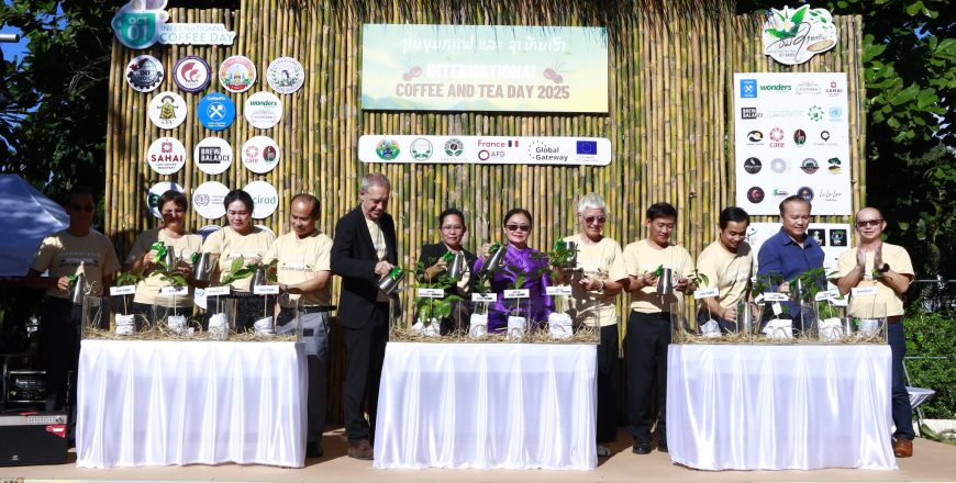 ກາເຟ ແລະ ຊາ ຄືໝາກຜົນທາງດ້ານກະສິກຳ ທີ່ເປັນຂີດໝາຍການພັດທະນາລາຍໄດ້ແບບຍືນຍົງ