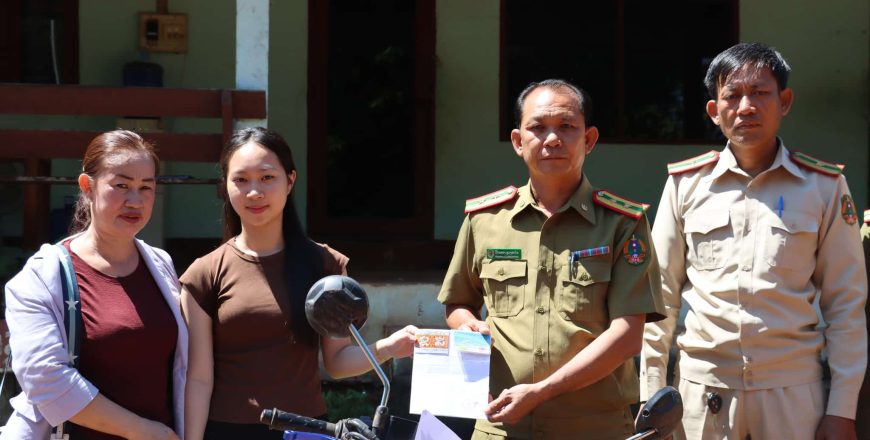 ປກສ ເມືອງໂພນໂຮງ ມອບລົດຈັກຄືນເຈົ້າຂອງເດີມ ປກສ ເມືອງໂພນໂຮງ ມອບລົດຈັກຄືນເຈົ້າຂອງເດີມ
