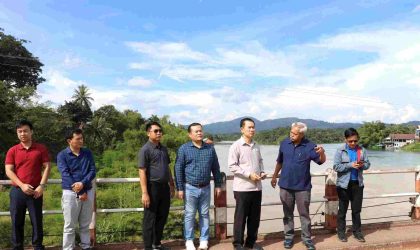ລັດຖະມົນຕີກະຊວງອຸດສາຫະກຳ ແລະ ການຄ້າ ເຄື່ອນໄຫວຕິດຕາມເຂື່ອນໄຟຟ້ານ້ຳລີກ 1-2 ແລະ ນໍ້າງື່ມ 1