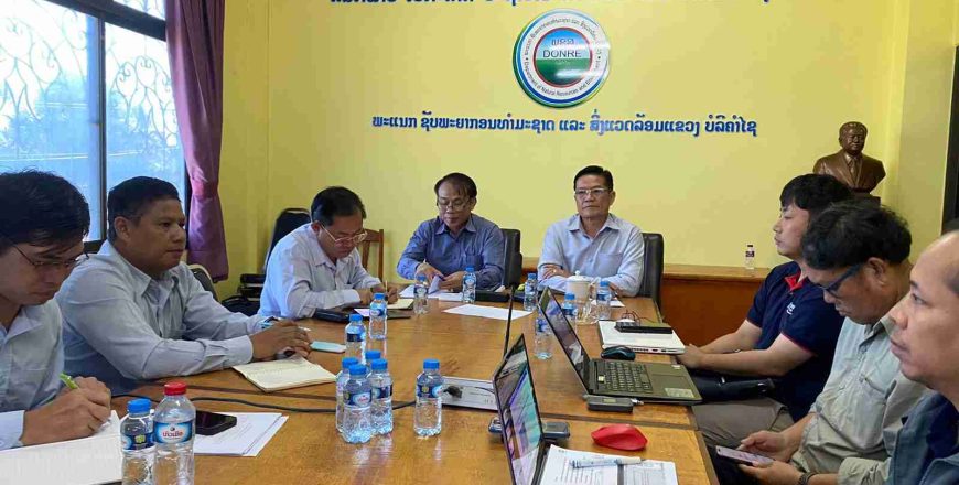 ປຶກສາຫາລື ແລະ ຕິດຕາມກວດກາເຂດຖືກນໍ້າຖ້ວມ ຢູ່ລຸ່ມເຂື່ອນນໍ້າງຽບ1 ແລະ ນໍ້າເທີນ-ກະດິງ ພ້ອມຮັບຟັງຄໍາເຫັນຈາກປະຊາຊົນ ປຶກສາຫາລື ແລະ ຕິດຕາມກວດກາເຂດຖືກນໍ້າຖ້ວມ ຢູ່ລຸ່ມເຂື່ອນນໍ້າງຽບ1 ແລະ ນໍ້າເທີນ-ກະດິງ ພ້ອມຮັບຟັງຄໍາເຫັນຈາກປະຊາຊົນ